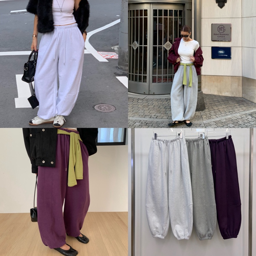 REVE CITE-L東大門直郵女裝新款真品休閑褲不含屁簾抓絨雙層REVE CITE-L休閑褲