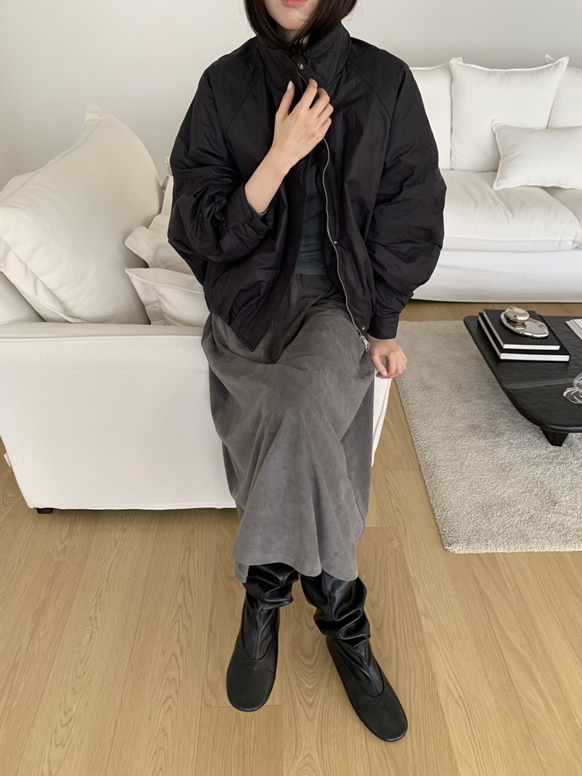 ATHEA東大門直郵女士新款休閑推薦人氣夾克羽絨服短款黑色ATHEA夾克