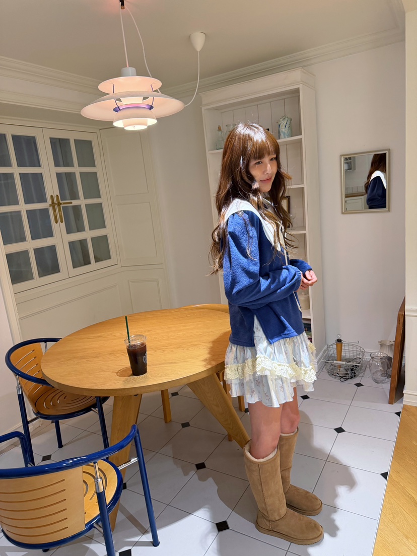BOUTIQUE-L韓國代購女士新品真品休閑時尚熱賣推薦人氣短裙BOUTIQUE-L短裙