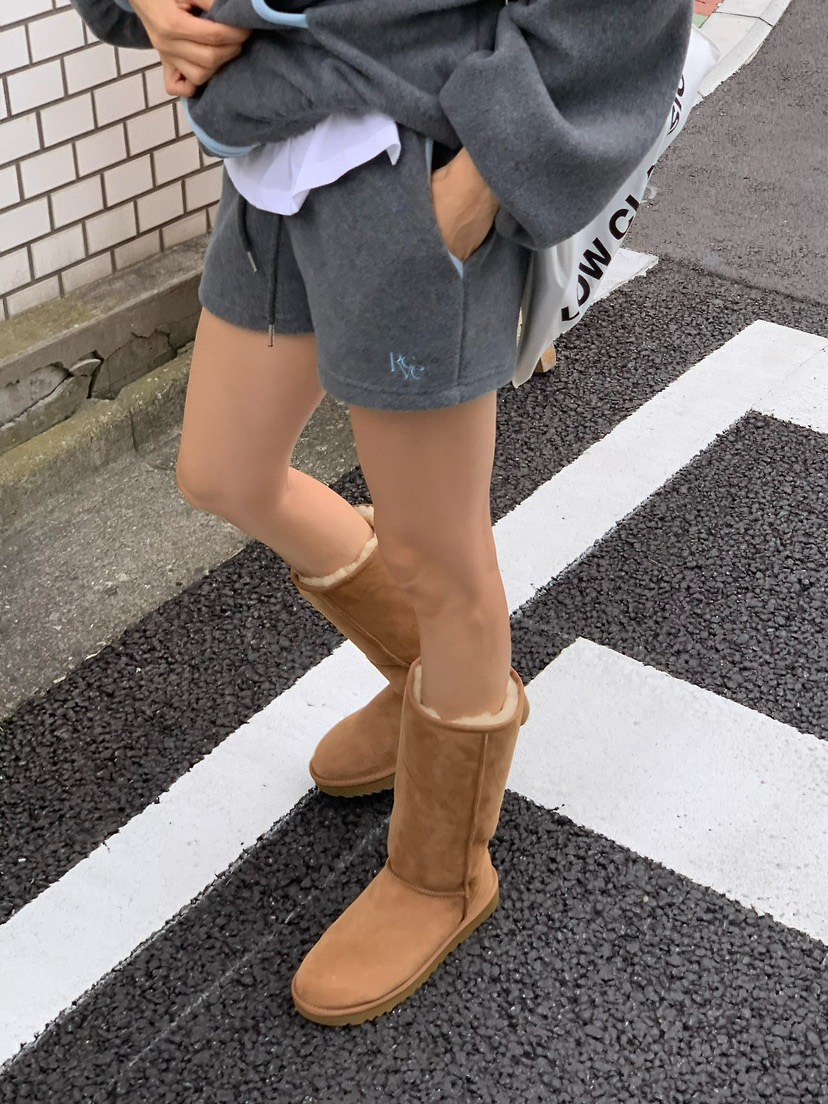 REVE CITE-L東大門代購女士新品熱賣休閑時尚推薦短褲抓絨REVE CITE-L短褲圖色2