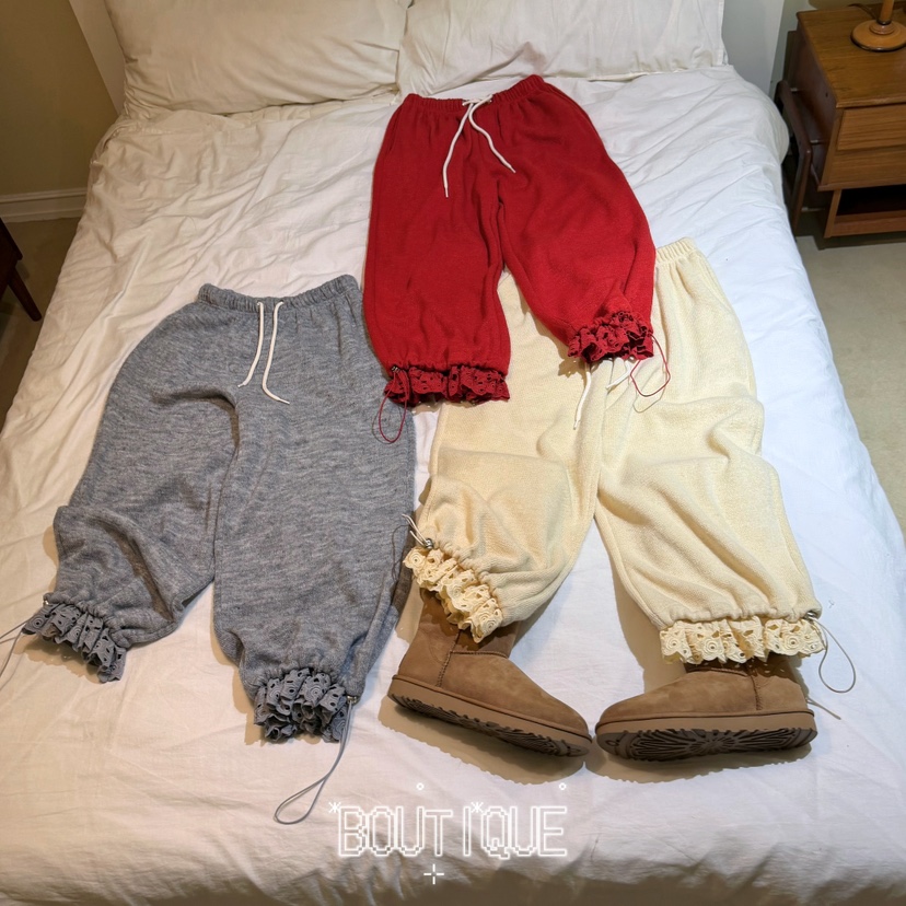 BOUTIQUE-L東大門實拍女裝新款人氣真品推薦休閑時尚休閑褲BOUTIQUE-L休閑褲
