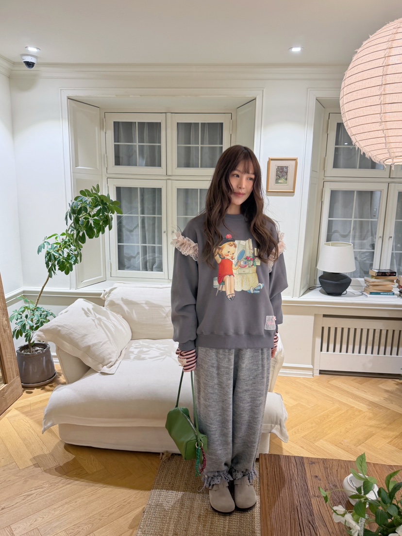 BOUTIQUE-L東大門實拍女裝新款人氣真品推薦休閑時尚休閑褲BOUTIQUE-L休閑褲