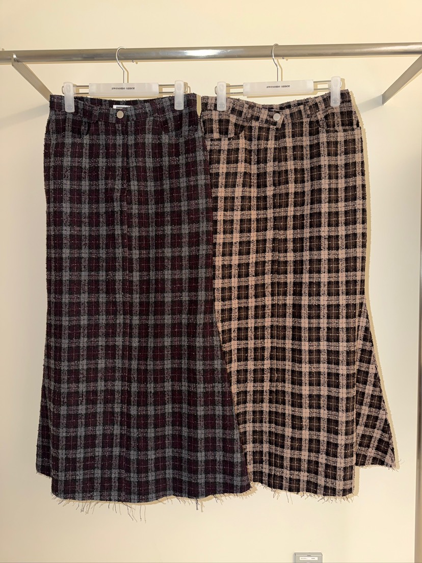AWESOME SAUCE韓國直郵女裝新品真品熱賣休閑人氣時尚長裙AWESOME SAUCE長裙