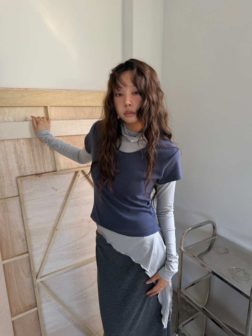 AWESOME SAUCE東大門實拍女士新款真品熱賣時尚人氣休閑T恤AWESOME SAUCET恤圖色4