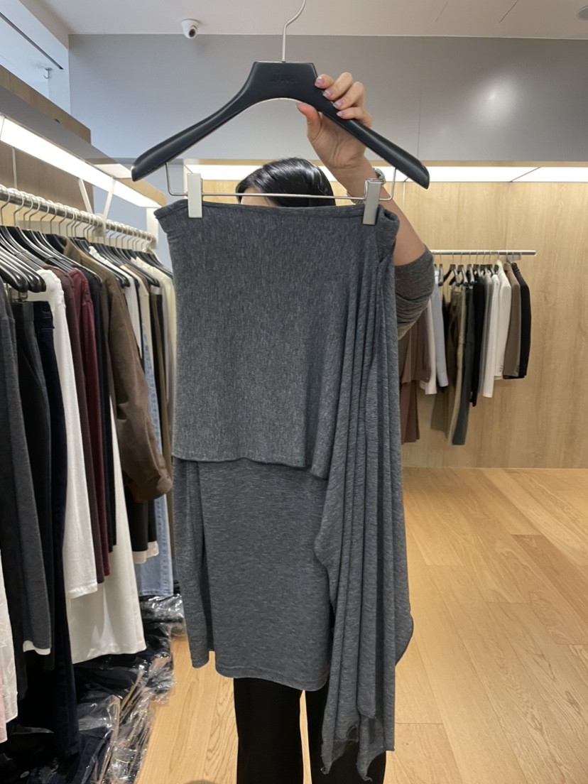 LEFANCY東大門實拍女士新款真品時尚半身裙中短裙不含腰帶LEFANCY半身裙/中短裙圖色2