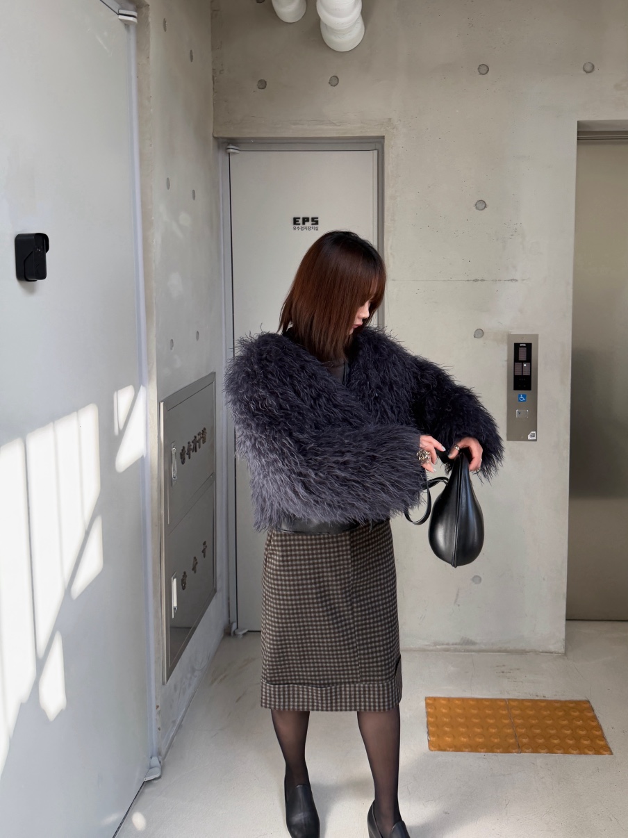 OLI EDIT東大門直郵女裝新品推薦真品短款大衣不含內搭開衫OLI EDIT短款大衣