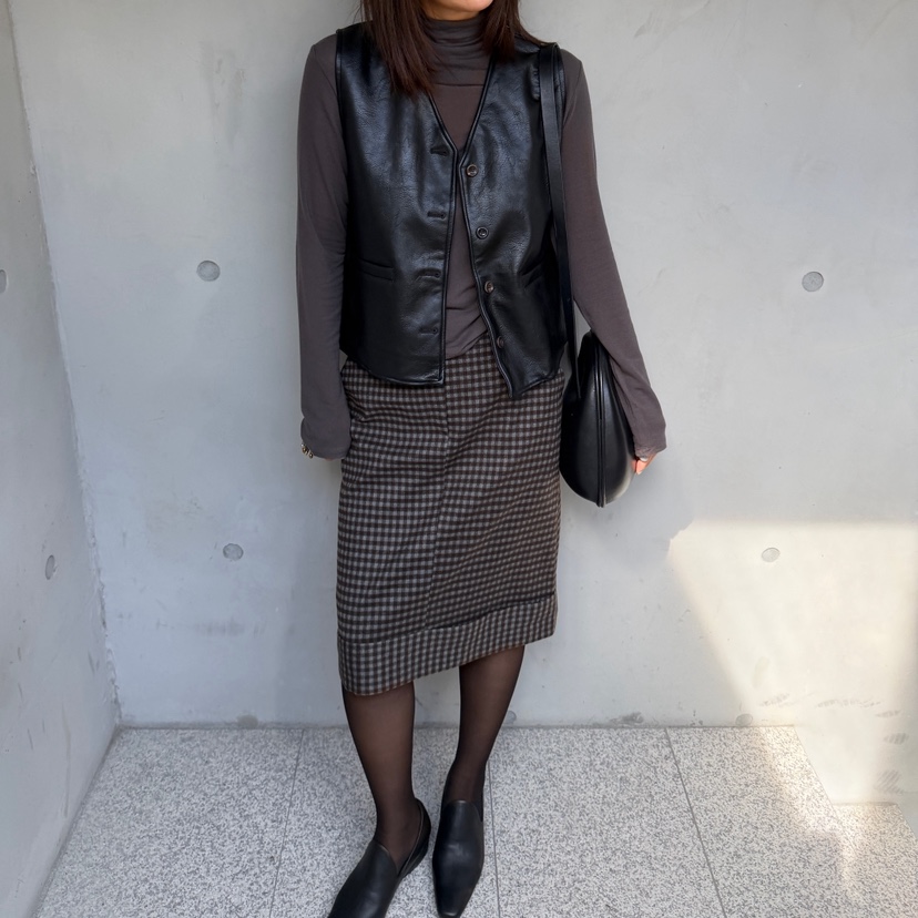OLI EDIT東大門實拍女士新款推薦人氣真品熱賣半身裙中短裙OLI EDIT半身裙/中短裙