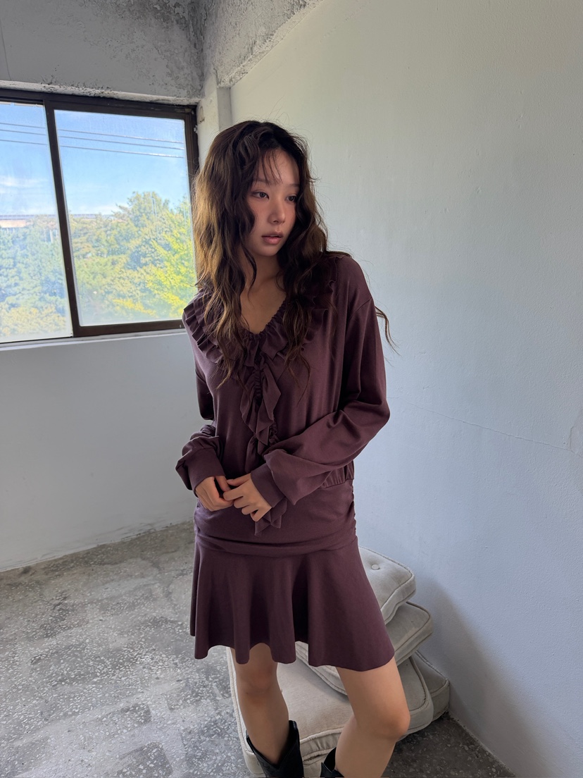 AWESOME SAUCE東大門直郵女裝新款推薦真品時尚熱賣連衣裙AWESOME SAUCE連衣裙