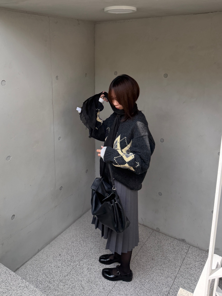 OLI EDIT韓國直郵女士新款推薦時尚人氣熱賣休閑真品針織衫OLI EDIT針織衫
