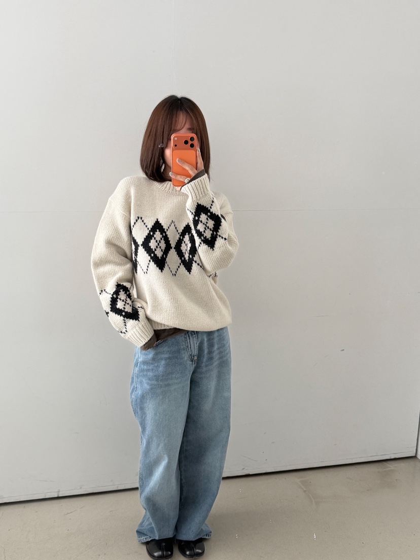 OLI EDIT韓國直郵女士新款推薦時尚人氣熱賣休閑真品針織衫OLI EDIT針織衫