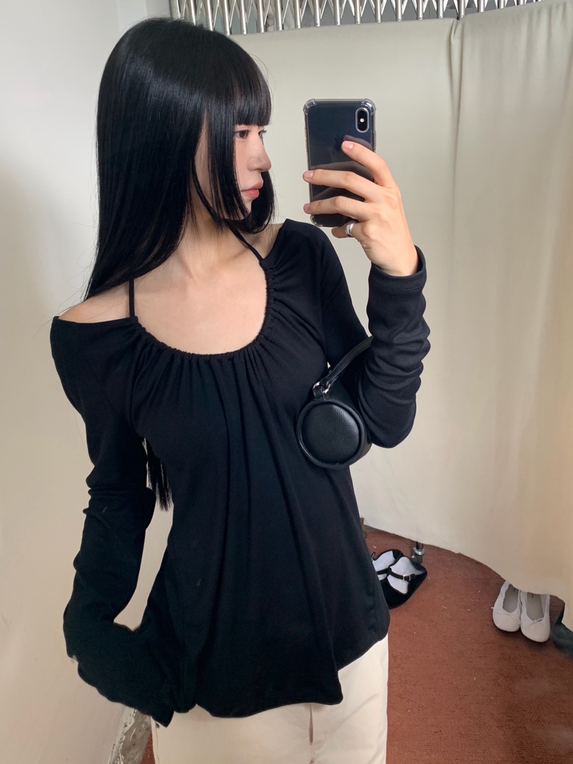 LOGARDEN韓國代購女裝新款推薦人氣熱賣休閑時尚真品長袖T恤LO GARDEN長袖T恤