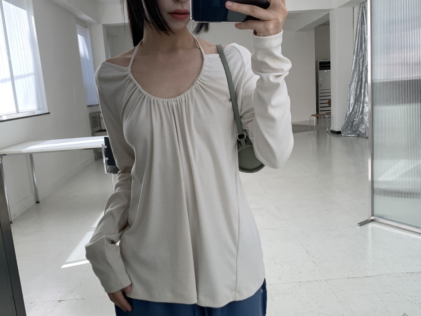 LOGARDEN韓國代購女裝新款推薦人氣熱賣休閑時尚真品長袖T恤LO GARDEN長袖T恤圖色1