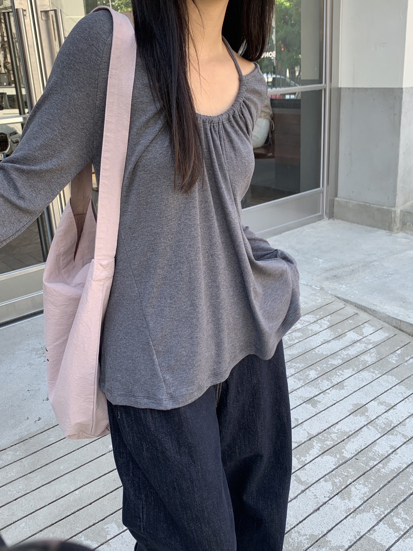 LOGARDEN韓國代購女裝新款推薦人氣熱賣休閑時尚真品長袖T恤LO GARDEN長袖T恤圖色3