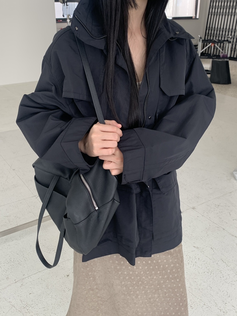 LOGARDEN東大門直郵女士新款真品推薦熱賣時尚休閑夾克口袋LO GARDEN夾克