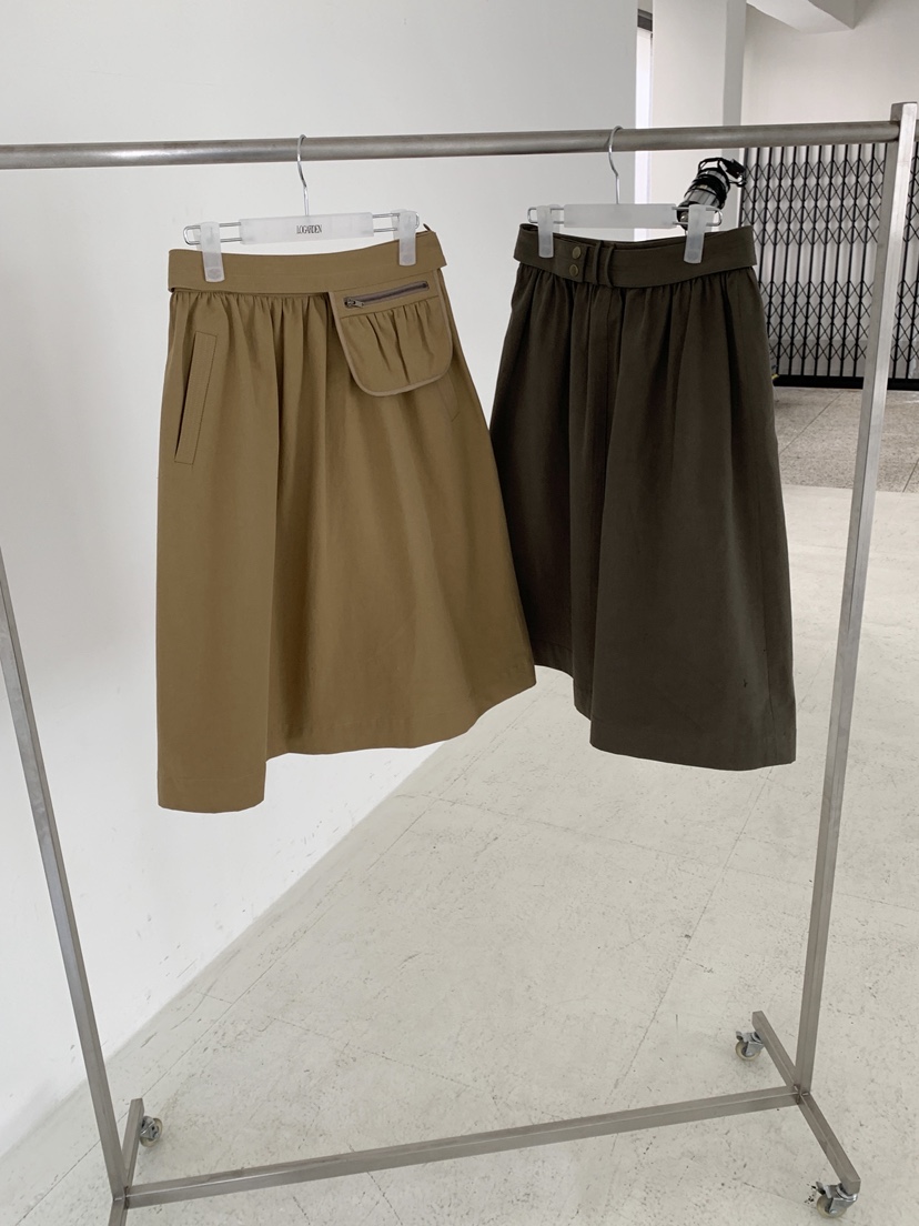 LOGARDEN韓國直郵女裝新品熱賣人氣時尚休閑長裙不含腰包LO GARDEN長裙