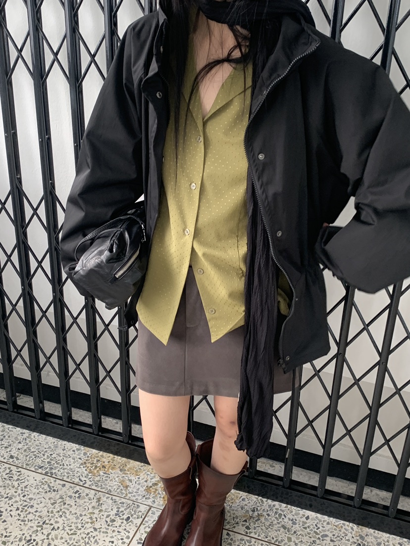 LOGARDEN東大門實拍女裝新款推薦休閑時尚真品襯衫蕾絲衫LO GARDEN襯衫/蕾絲衫