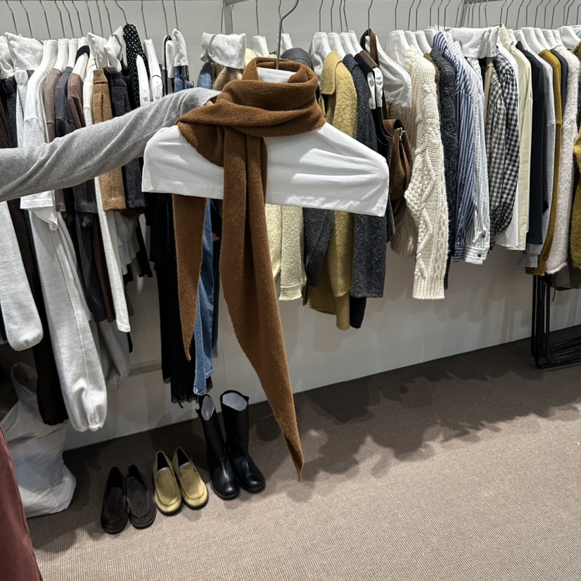 OVERTAKE東大門代購女裝新品真品熱賣時尚推薦圍巾披肩羊絨OVERTAKE圍巾/披肩圖色2