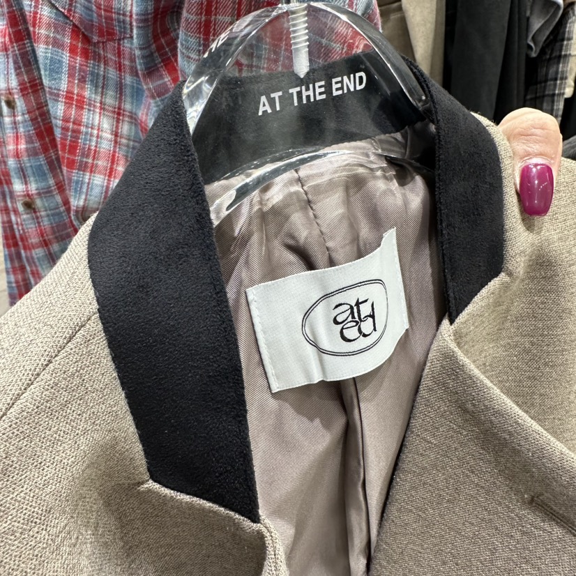 AT THE END東大門代購女士新品真品休閑推薦人氣西裝西服AT THE END西裝/西服