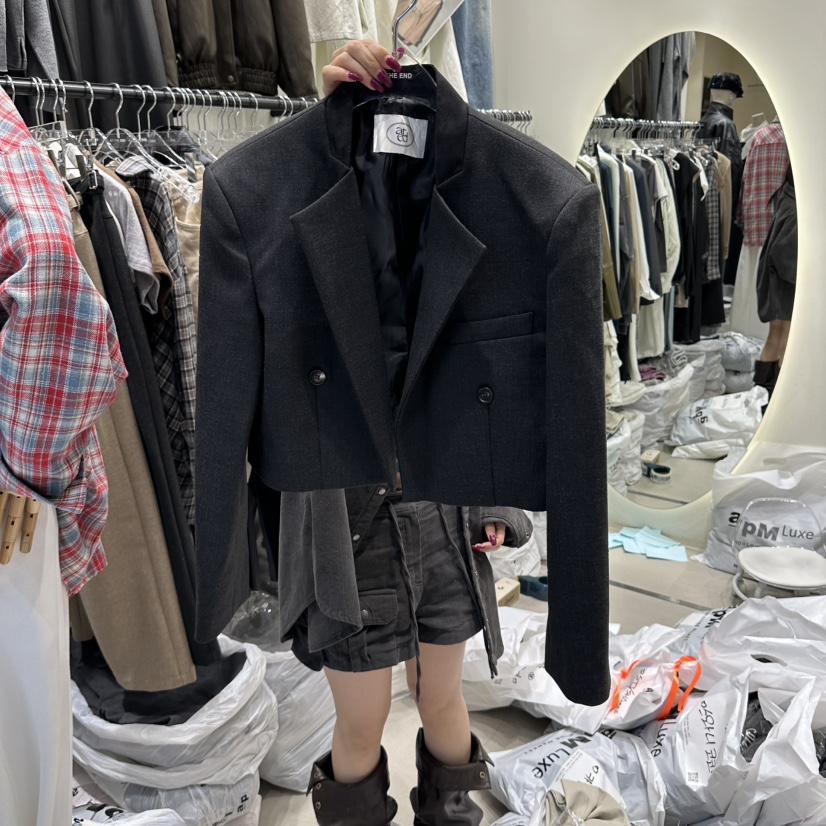 AT THE END東大門代購女士新品真品休閑推薦人氣西裝西服AT THE END西裝/西服圖色3