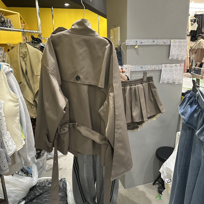 MOMAZU東大門實拍女裝新款真品休閑人氣推薦時尚套裝含腰帶MOMAZU套裝