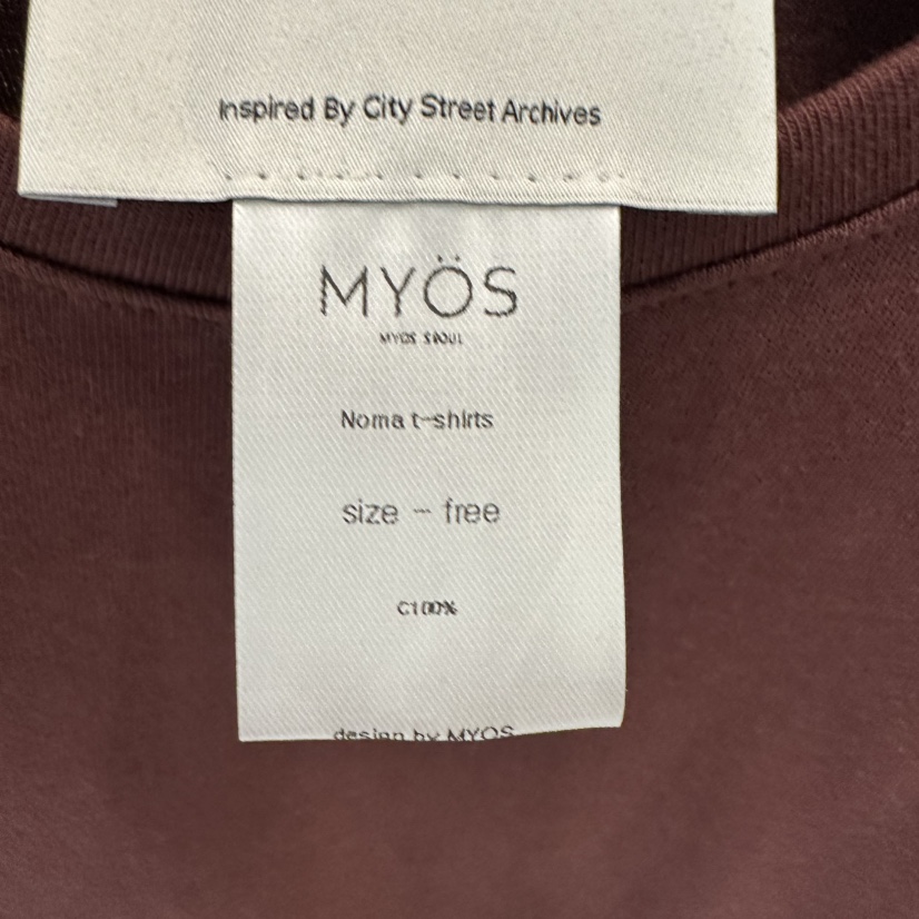 MYOS韓國代購女裝新品休閑真品人氣熱賣時尚推薦T恤MYOST恤