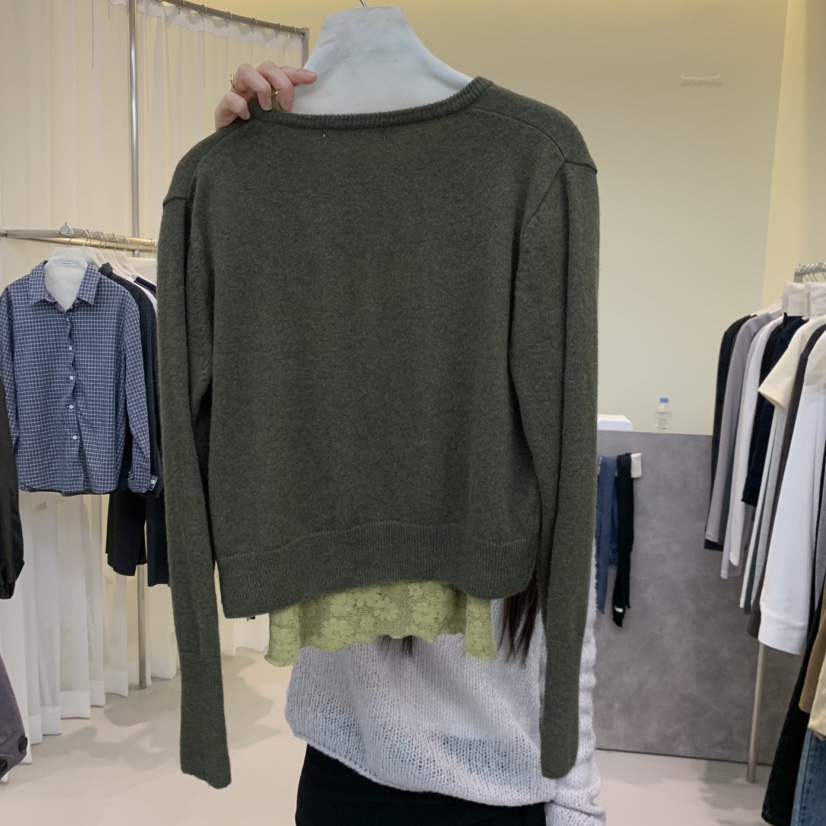 HWAE AND韓國直郵女裝新款休閑推薦真品熱賣開衫不含內搭HWAE AND開衫
