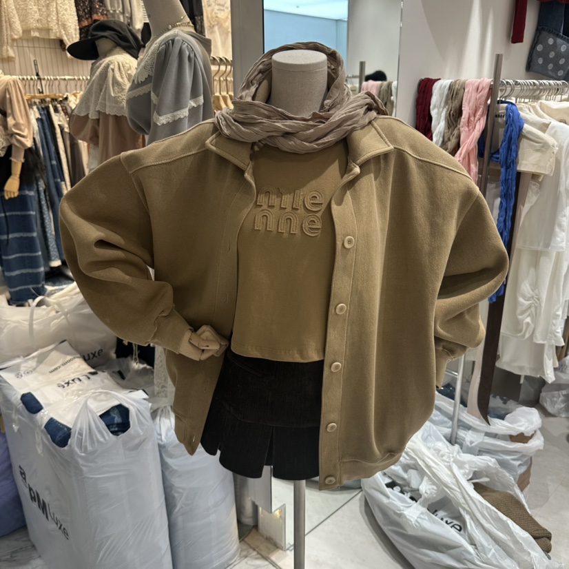 MIENNE東大門代購女裝新品休閑人氣熱賣真品推薦時尚夾克MIENNE夾克圖色2