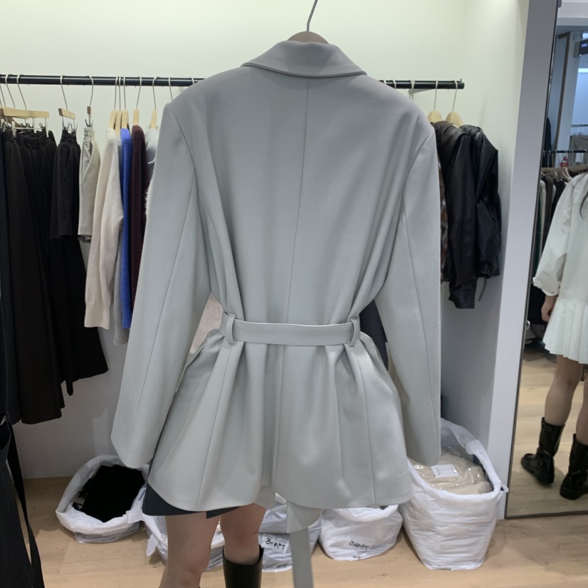 W AND J東大門直郵女裝新款熱賣時尚人氣西裝西服含腰帶WANDJ西裝/西服