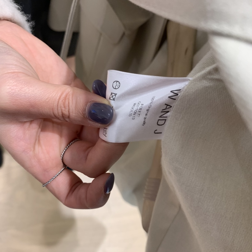 W AND J東大門直郵女裝新款熱賣時尚人氣西裝西服含腰帶WANDJ西裝/西服