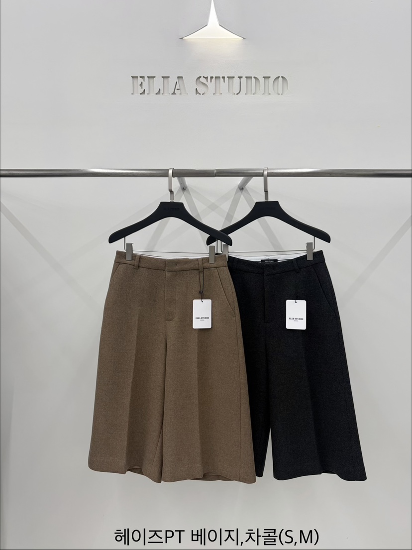 ELIA韓國代購女士新品休閑熱賣推薦時尚人氣真品短褲ELIA STUDIO短褲