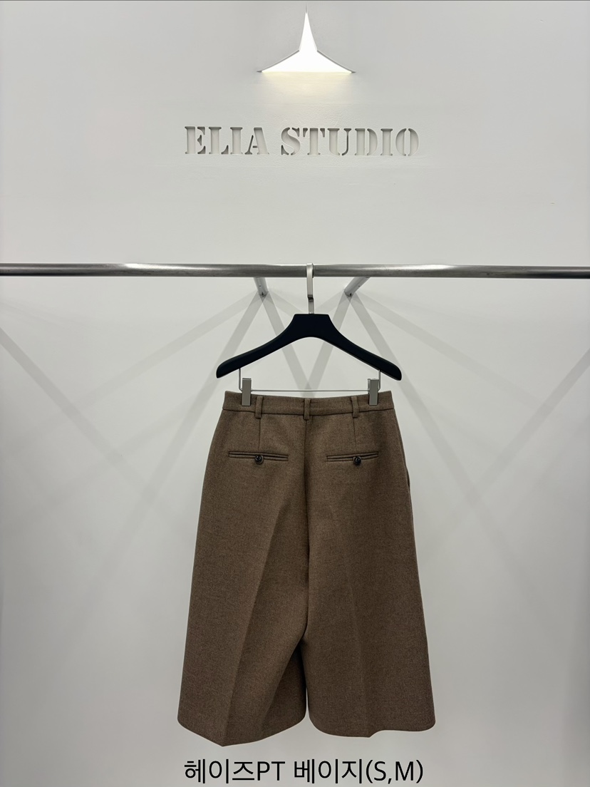 ELIA韓國代購女士新品休閑熱賣推薦時尚人氣真品短褲ELIA STUDIO短褲