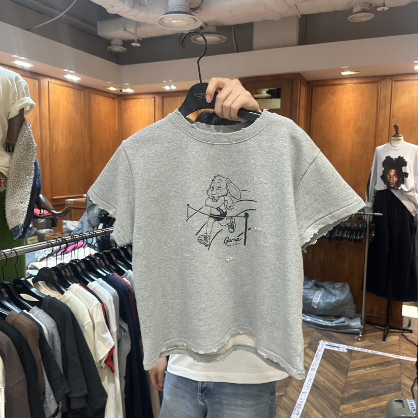 GARMENT-P東大門代購女士新款時尚推薦休閑熱賣人氣真品T恤GARMENTT恤圖色1