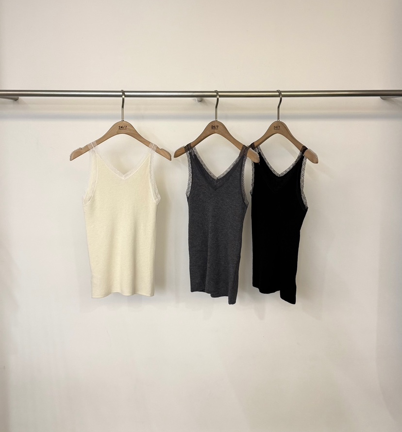 TWENTY FOUR SEVEN24-7東大門代購女士新品休閑吊帶背心TEWNTY FOUR SEVEN24-7吊帶/背心
