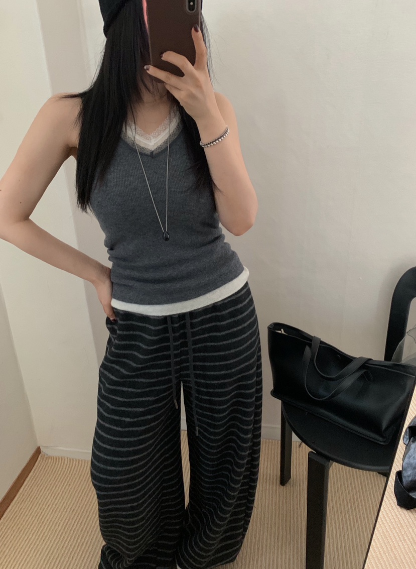 TWENTY FOUR SEVEN24-7東大門代購女士新品休閑吊帶背心TEWNTY FOUR SEVEN24-7吊帶/背心