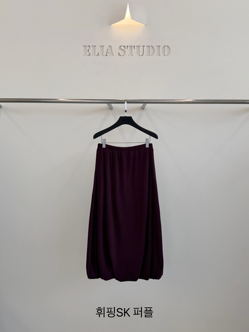 ELIA東大門直郵女裝新品休閑真品熱賣人氣時尚推薦長裙ELIA STUDIO長裙圖色2紫色