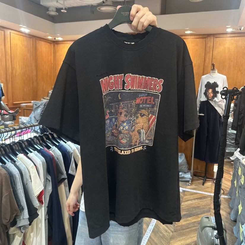 GARMENT-P東大門直郵女裝新款時尚熱賣人氣休閑推薦真品T恤GARMENTT恤圖色3