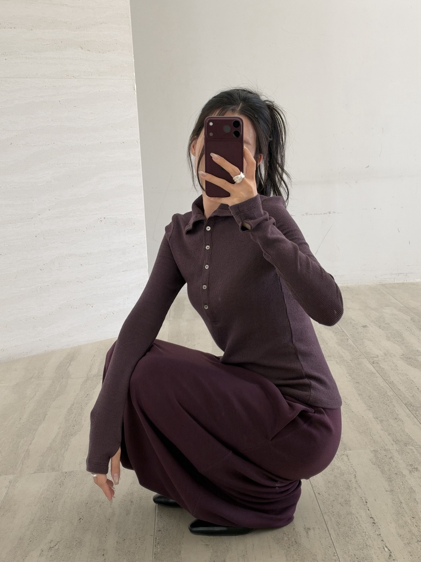 ELIA東大門直郵女士新款休閑真品推薦人氣熱賣時尚長袖T恤ELIA STUDIO長袖T恤