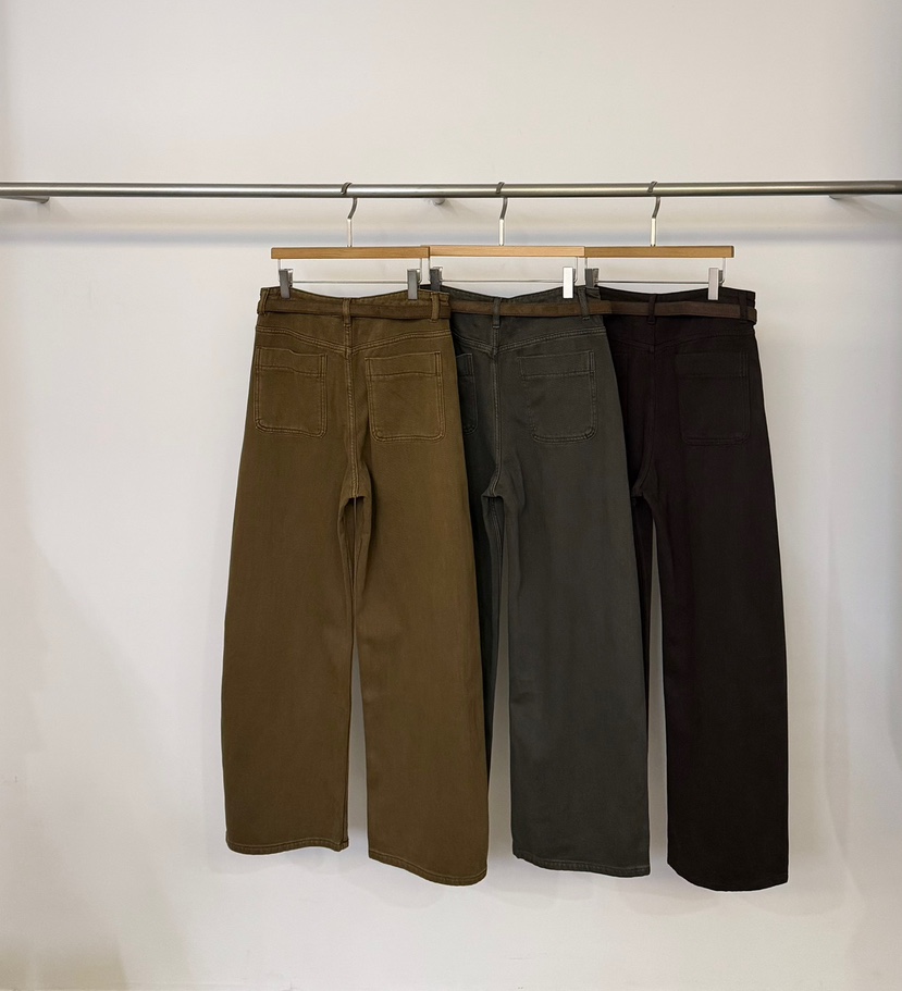 TWENTY FOUR SEVEN24-7韓國代購女士新品推薦休閑褲不含腰帶TEWNTY FOUR SEVEN24-7休閑褲