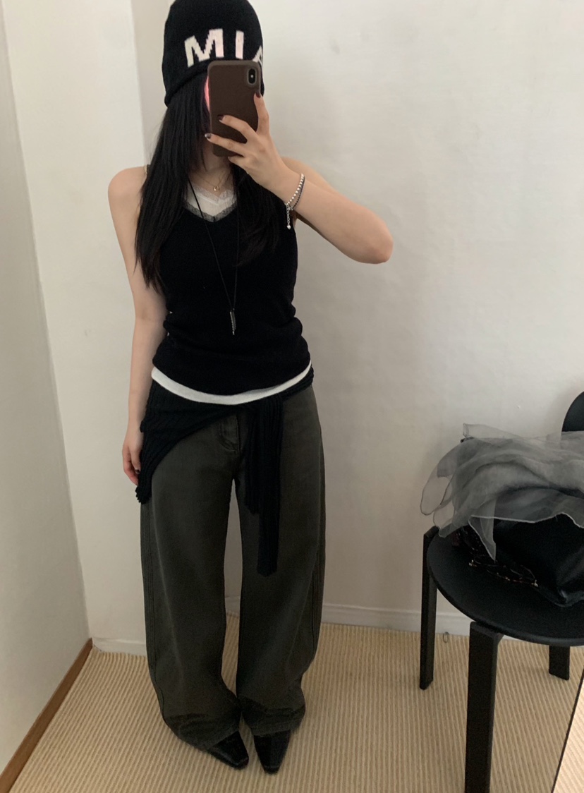 TWENTY FOUR SEVEN24-7韓國代購女士新品推薦休閑褲不含腰帶TEWNTY FOUR SEVEN24-7休閑褲