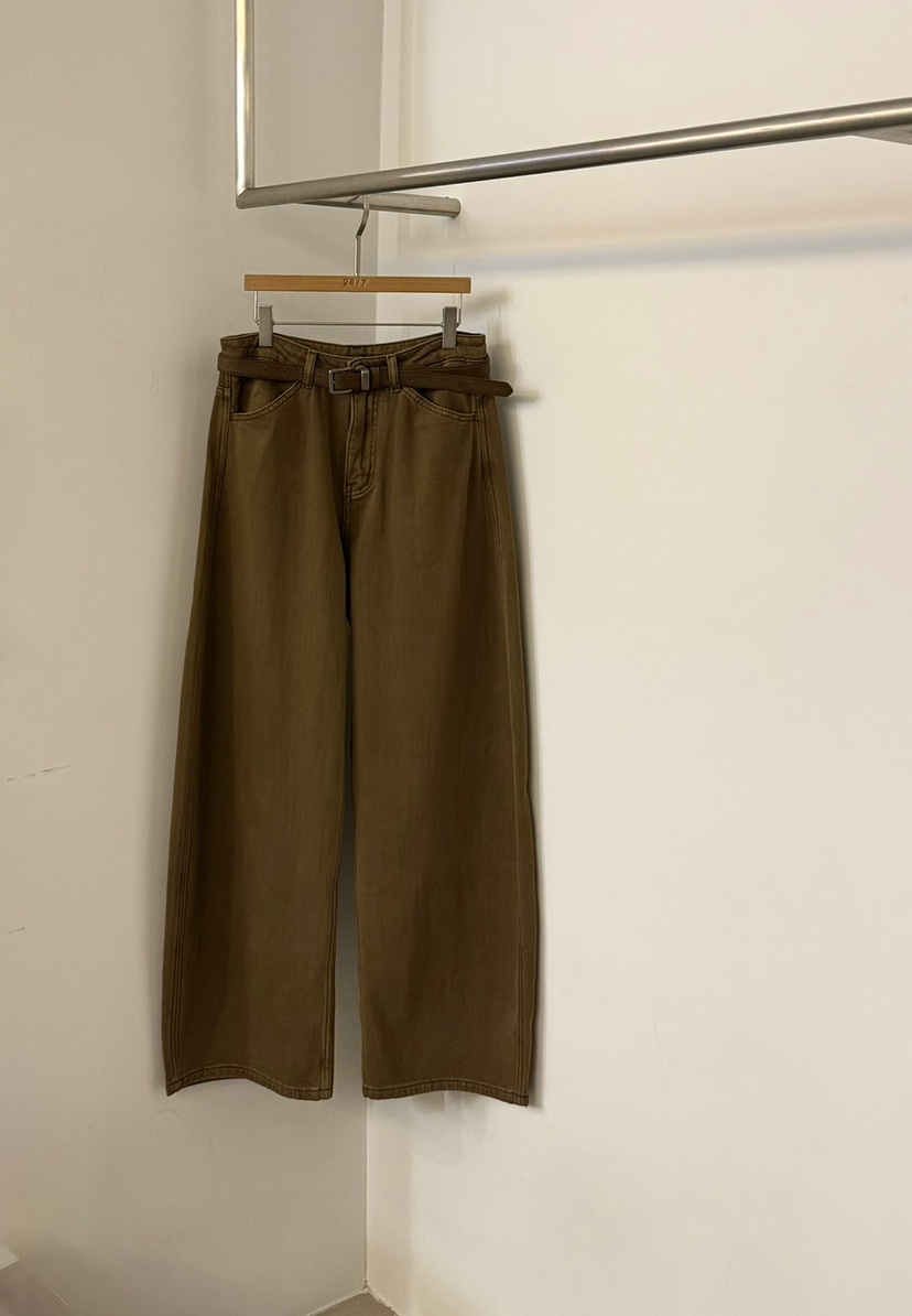TWENTY FOUR SEVEN24-7韓國代購女士新品推薦休閑褲不含腰帶TEWNTY FOUR SEVEN24-7休閑褲圖色1
