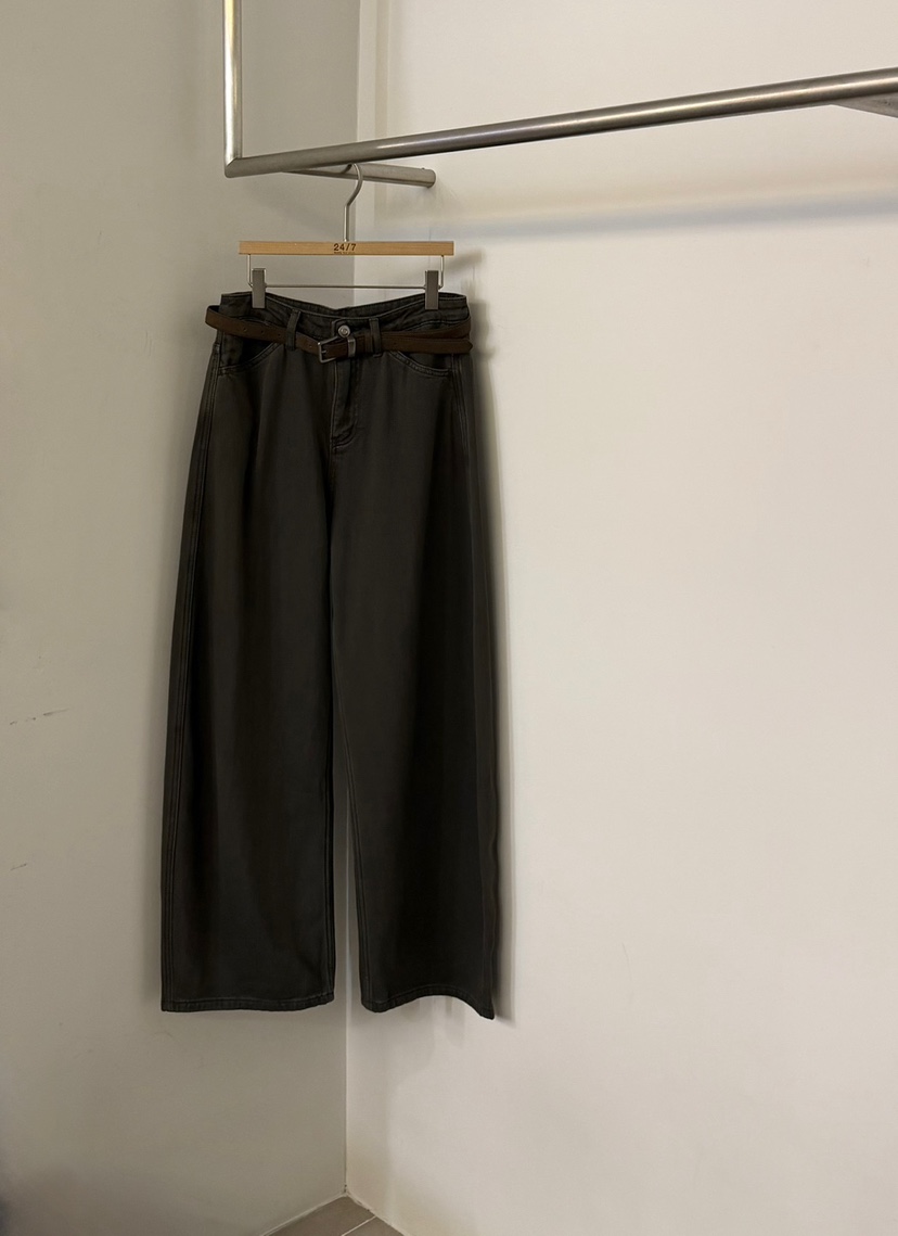 TWENTY FOUR SEVEN24-7韓國代購女士新品推薦休閑褲不含腰帶TEWNTY FOUR SEVEN24-7休閑褲圖色2