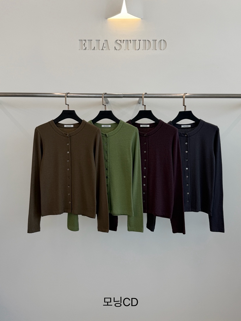 ELIA韓國代購女士新品推薦真品熱賣時尚人氣休閑開衫ELIA STUDIO開衫