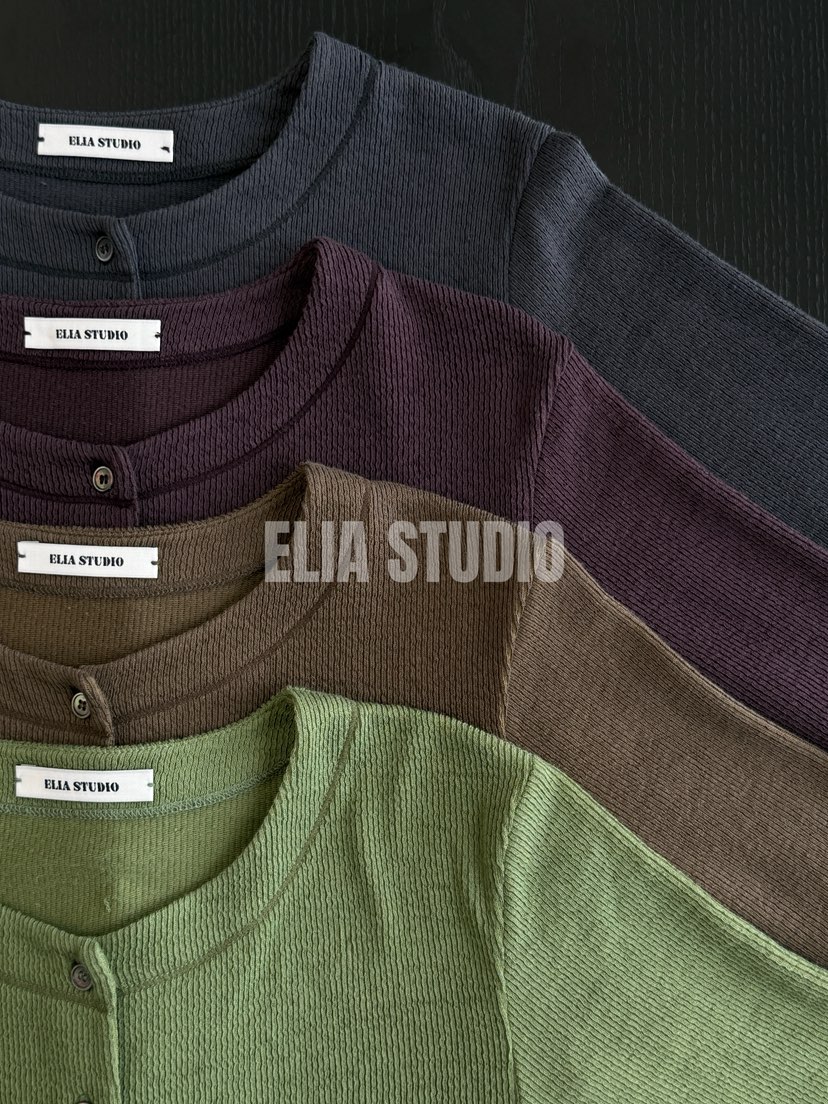 ELIA韓國代購女士新品推薦真品熱賣時尚人氣休閑開衫ELIA STUDIO開衫