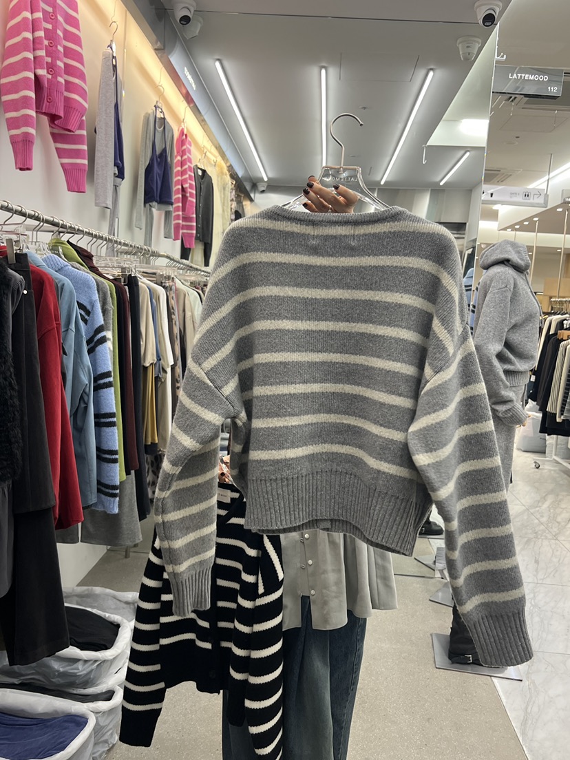 LATTEMOOD東大門代購女士新品休閑人氣熱賣時尚推薦真品開衫LATTEMOOD開衫