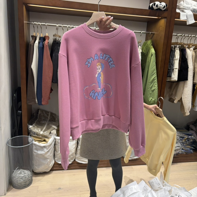 THE CAMEL東大門代購女裝新款真品衛衣加絨the came_l 家衛衣圖色2