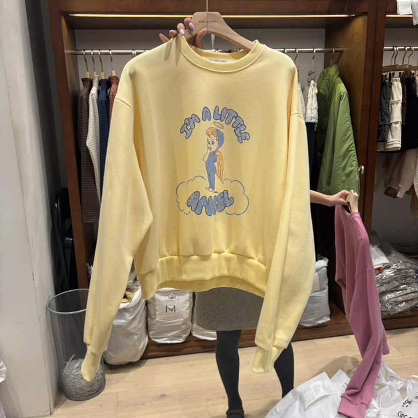 THE CAMEL東大門代購女裝新款真品衛衣加絨the came_l 家衛衣圖色3