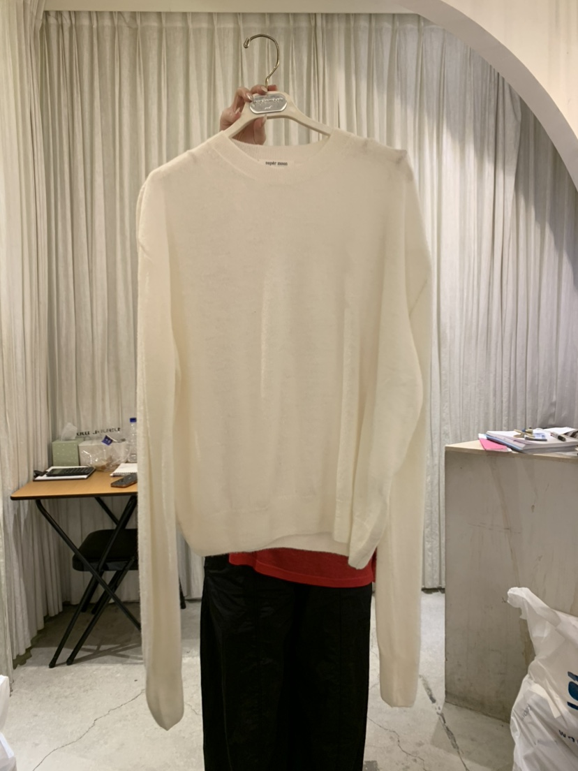 PAPERMOON韓國直郵女裝新品人氣推薦熱賣真品休閑長袖T恤paper moon長袖T恤圖色3