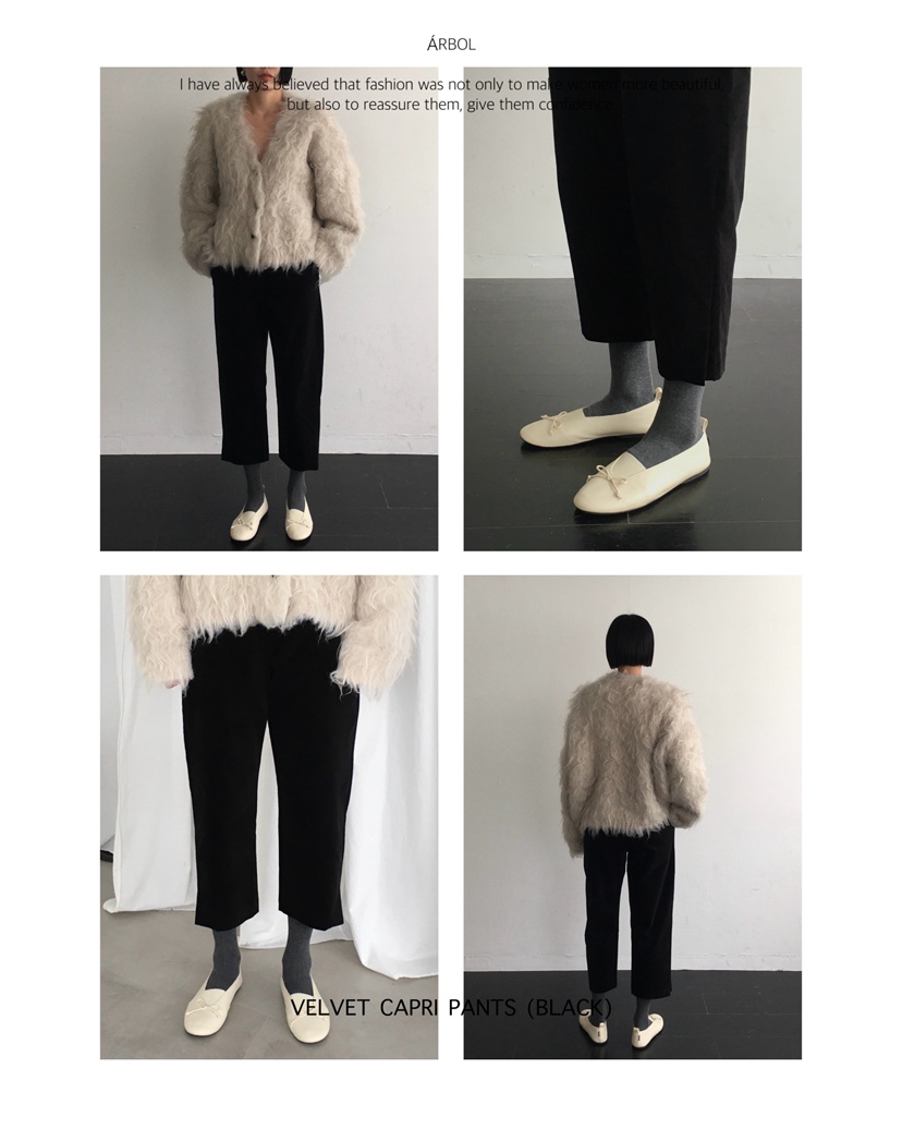 ARBOL東大門直郵女士新品真品人氣推薦時尚休閑褲七分褲絲絨ARBOL休閑褲