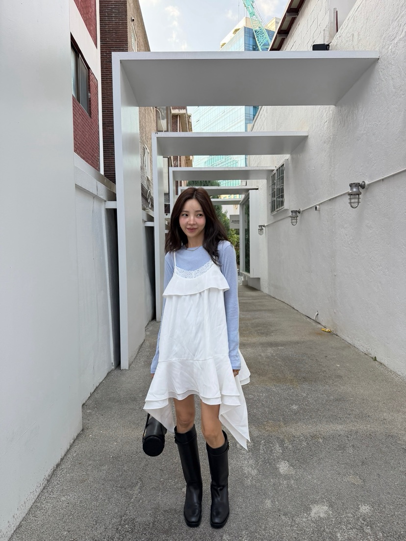 SOLAR韓國直郵女裝新款推薦人氣休閑時尚熱賣真品連衣裙SOLAR連衣裙