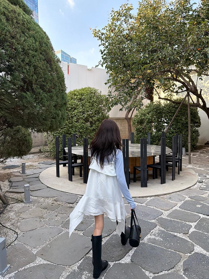 SOLAR韓國直郵女裝新款推薦人氣休閑時尚熱賣真品連衣裙SOLAR連衣裙